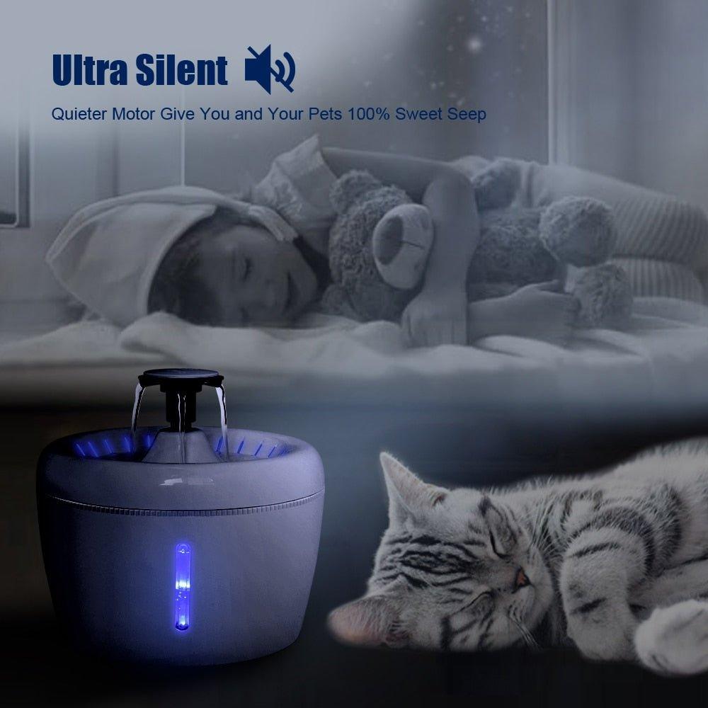 Smart Dog Cat Water Dispenser Pet Drinking Feeder - Pampered Pets