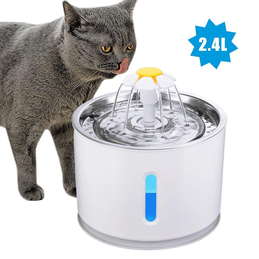 Smart Dog Cat Water Dispenser Pet Drinking Feeder - Pampered Pets