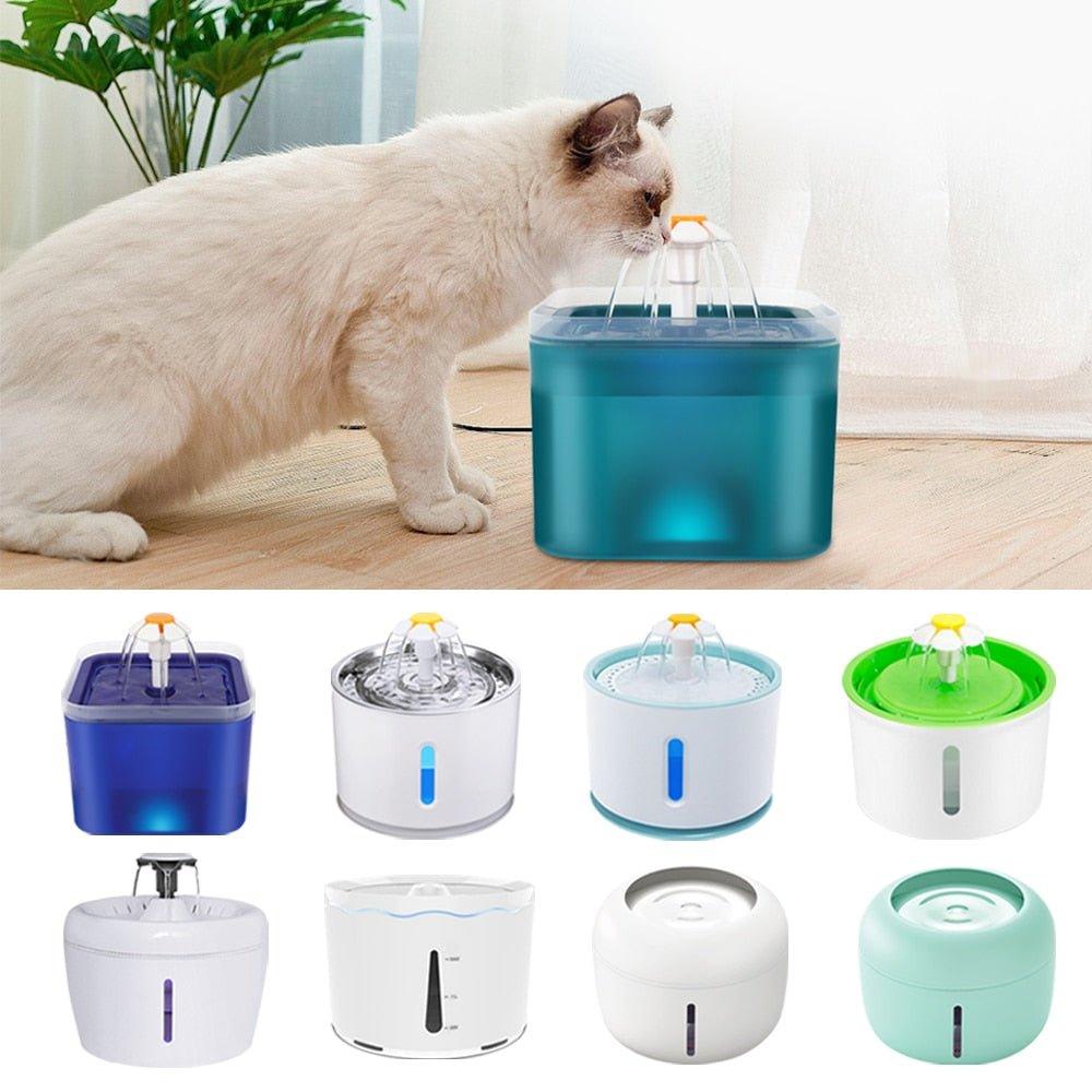 Smart Dog Cat Water Dispenser Pet Drinking Feeder - Pampered Pets