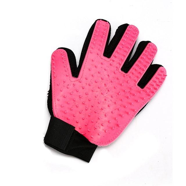 Pet Grooming Brush Glove - Pampered Pets