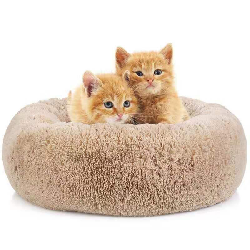 Round plush kennel - Pampered Pets