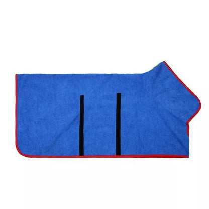 Super Absorbent Pet Bathrobe Towel - Pampered Pets