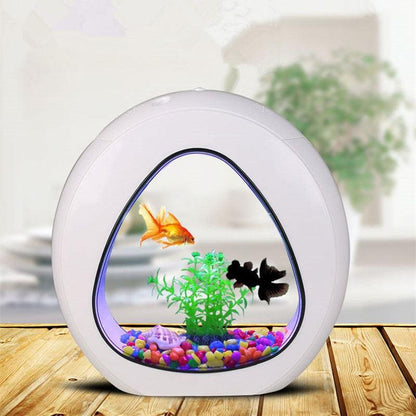 Desktop fish tank aquarium - Pampered Pets