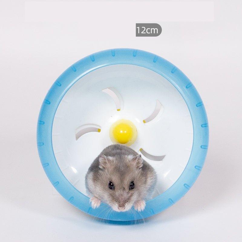 Hamster running wheel hamster cage large runner golden silk bear sports ball - Pampered Pets