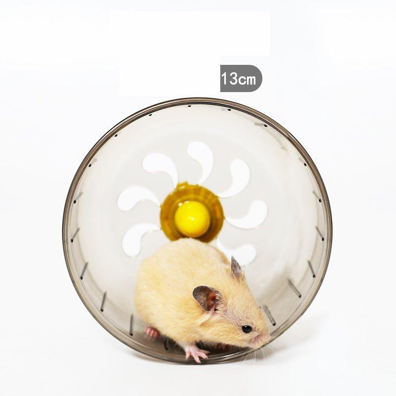 Hamster running wheel hamster cage large runner golden silk bear sports ball - Pampered Pets