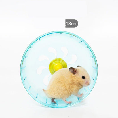 Hamster running wheel hamster cage large runner golden silk bear sports ball - Pampered Pets