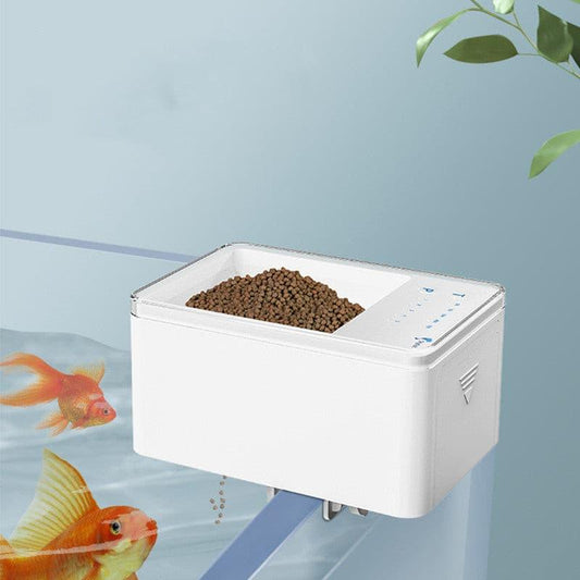 Pet Feeding Fish Food Dispenser Digital Automatic Fish Feeder LED Aquarium Digital Fish Tank - Pampered Pets