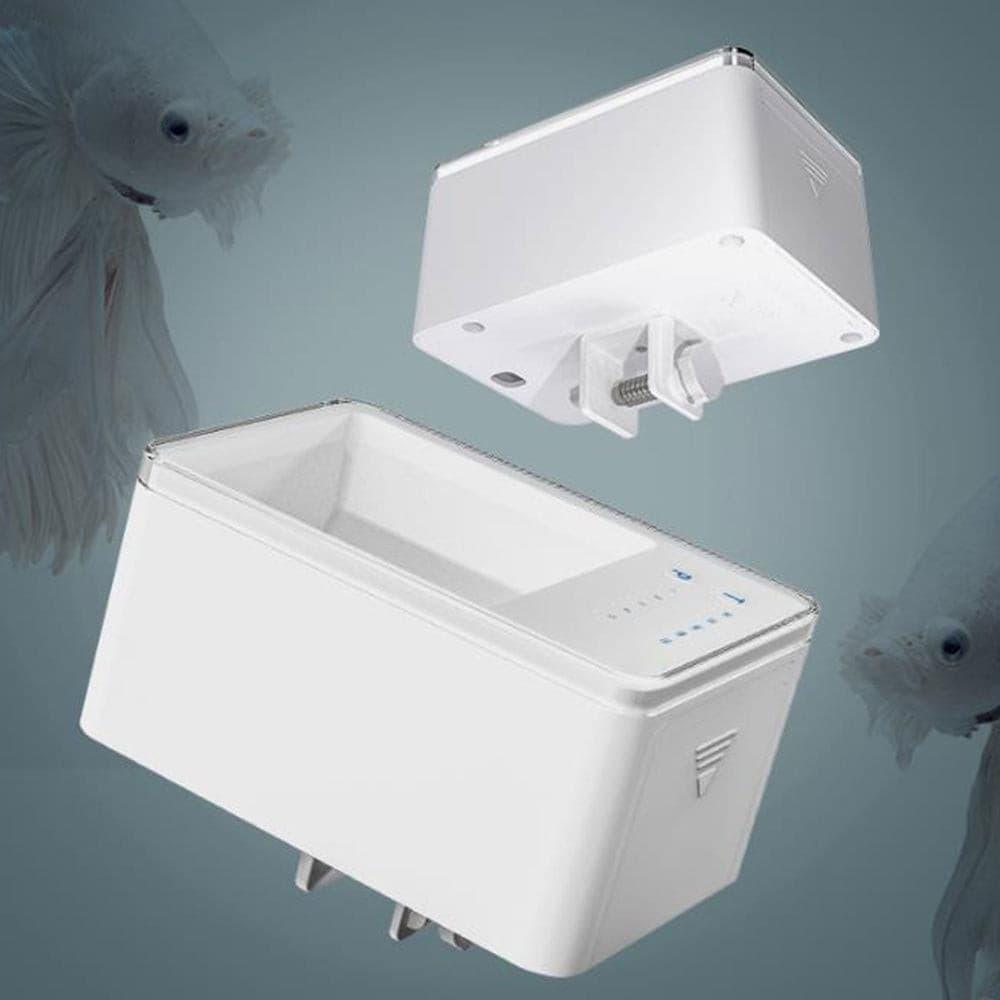 Pet Feeding Fish Food Dispenser Digital Automatic Fish Feeder LED Aquarium Digital Fish Tank - Pampered Pets