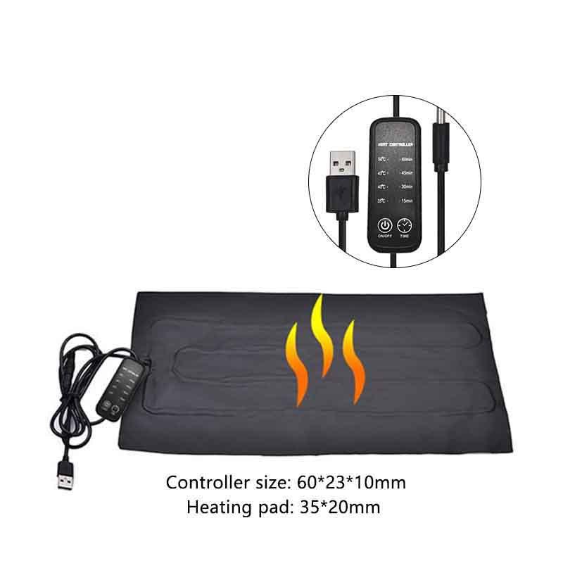 Reptile Heating Pad With Adjustable Thermostat Switch To Warm Pet Bed Pet Heating - Pampered Pets