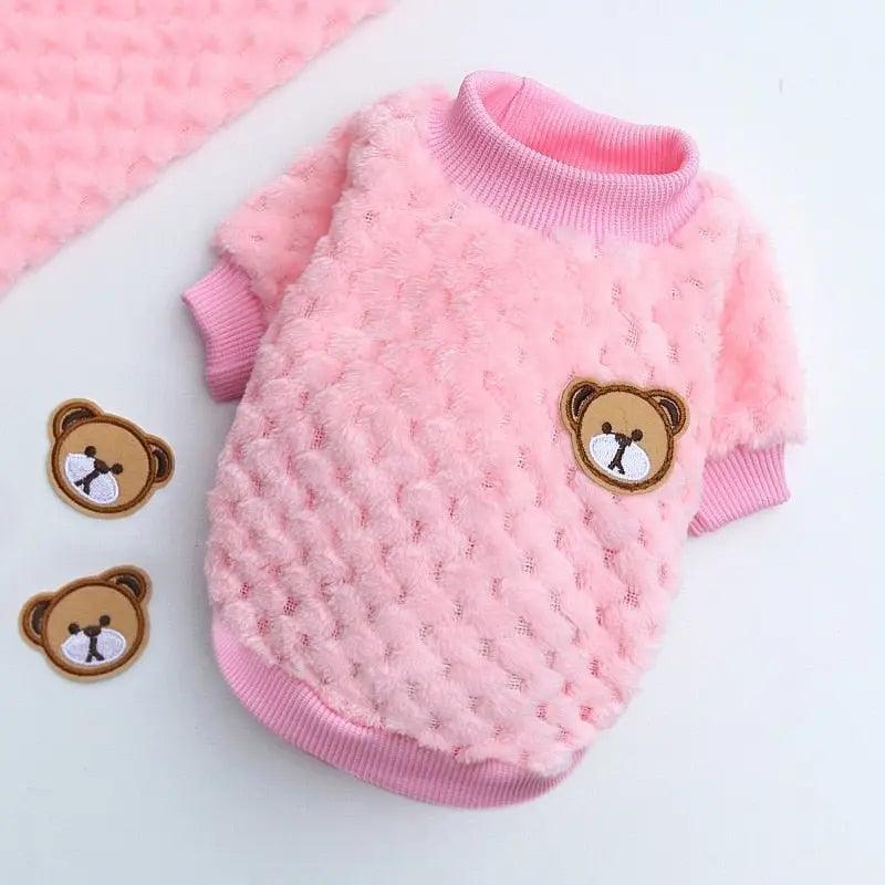 Bear Embroidery Pet Vest - Pampered Pets