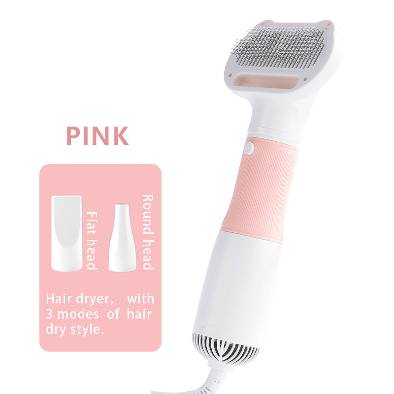 Quiet Pet Grooming Dryer With Comb Brush For Grooming Dogs, Cats, And Kittens - Fast Drying And Gentle On Fur - Pampered Pets