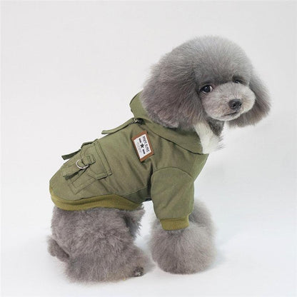 Cap dog coat - Pampered Pets