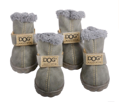 Dog Thick Snow Boots Keep Warm Teddy Autumn And Winter VIP Shoes - Pampered Pets