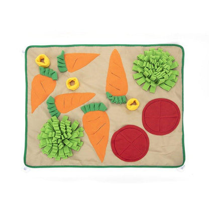 Happy Farm Vegetable Garden Pet Sniffing Mat - Pampered Pets