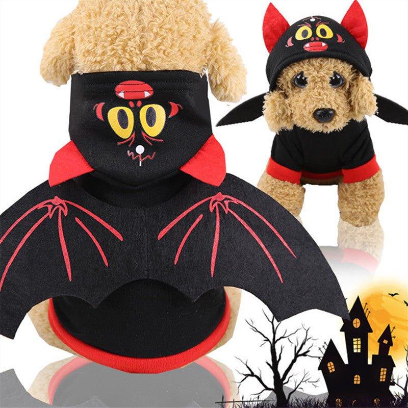 Halloween Bat Wings Pet Clothes - Pampered Pets