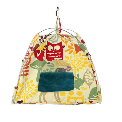 New Hanging Canvas Parrot Tent Bird Cage Pet Universal Bird Tent Hammock Small Pet Nest - Pampered Pets