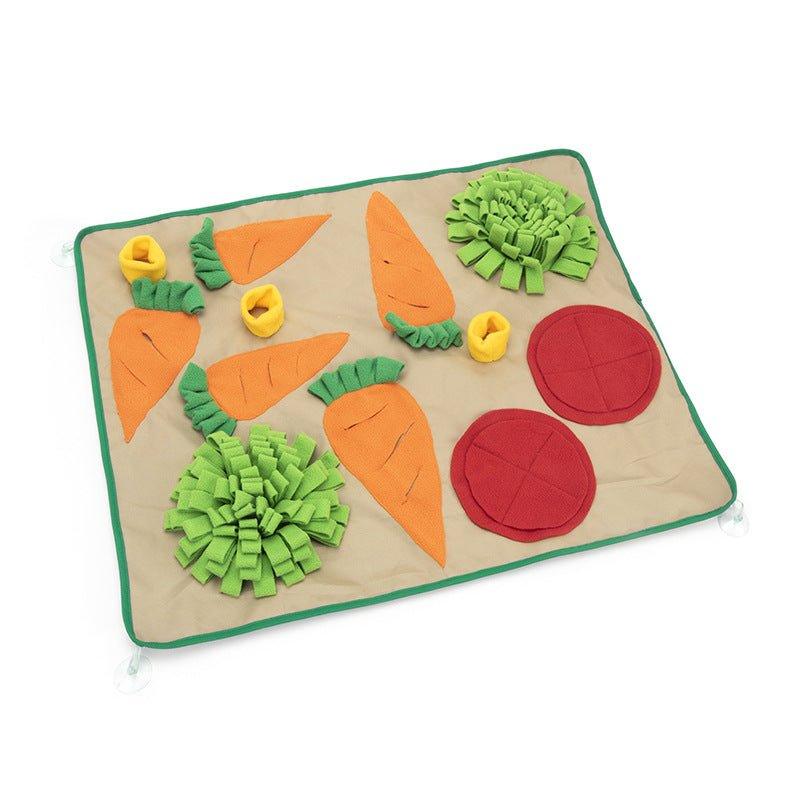 Happy Farm Vegetable Garden Pet Sniffing Mat - Pampered Pets