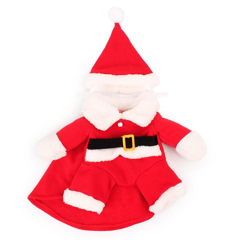 Pet Christmas Decoration Costume Pet Standing Costume - Pampered Pets