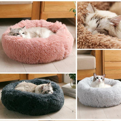 Dog Bed Super Soft Washable Long Plush Pet Kennel Deep Sleep Dog House Velvet Mats Sofa For Dog Basket Pet Cat Bed - Pampered Pets