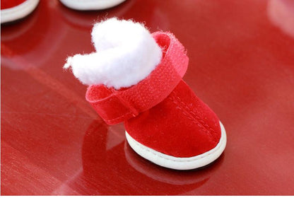 Pet christmas shoes - Pampered Pets