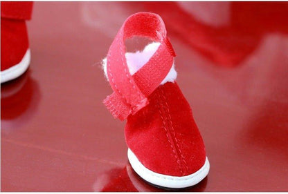 Pet christmas shoes - Pampered Pets