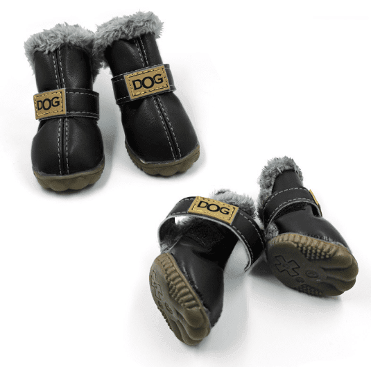 Dog Thick Snow Boots Keep Warm Teddy Autumn And Winter VIP Shoes - Pampered Pets