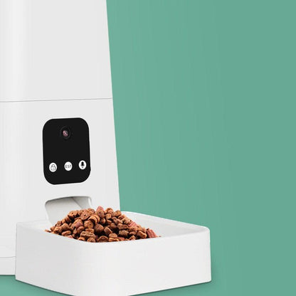 Intelligent Timed And Quantitative Fully Automatic Pet Feeder - Pampered Pets