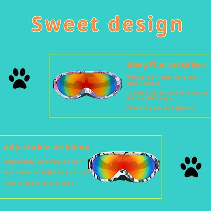 Cat Windproof Glasses Outdoor Pet Cool Sunglasses - Pampered Pets