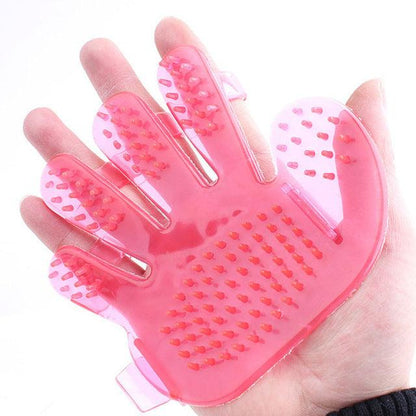 Pet Grooming Brush Glove - Pampered Pets