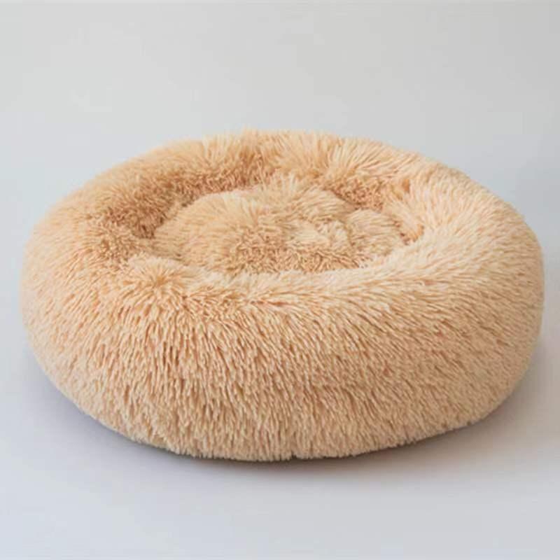 Round plush kennel - Pampered Pets