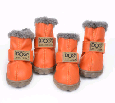 Dog Thick Snow Boots Keep Warm Teddy Autumn And Winter VIP Shoes - Pampered Pets