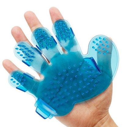 Pet Grooming Brush Glove - Pampered Pets