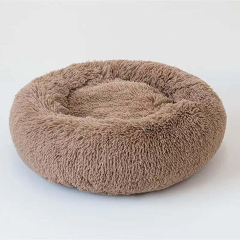 Round plush kennel - Pampered Pets