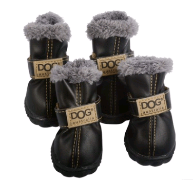 Dog Thick Snow Boots Keep Warm Teddy Autumn And Winter VIP Shoes - Pampered Pets