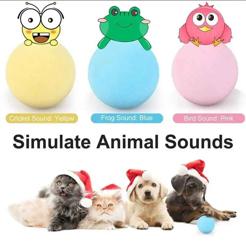 Smart Cat Toys Automatic Rolling Ball Electric Cat Toys Interactive For Cats Training Self-moving Kitten Toys Pet Accessories - Image #5