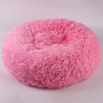 Round plush kennel - Pampered Pets