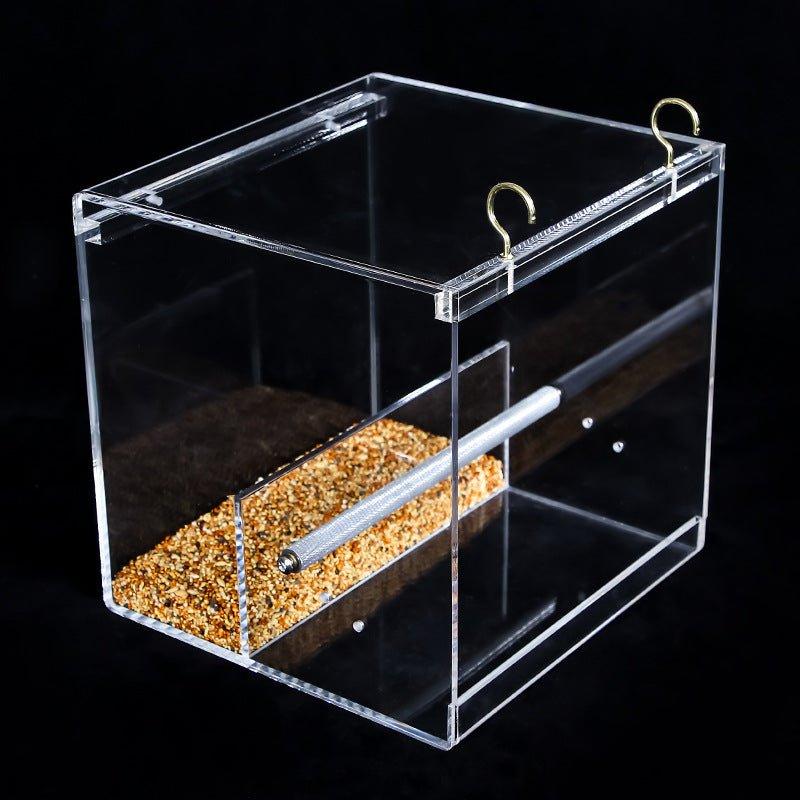 Acrylic bird feeder - Pampered Pets