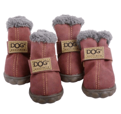 Dog Thick Snow Boots Keep Warm Teddy Autumn And Winter VIP Shoes - Pampered Pets