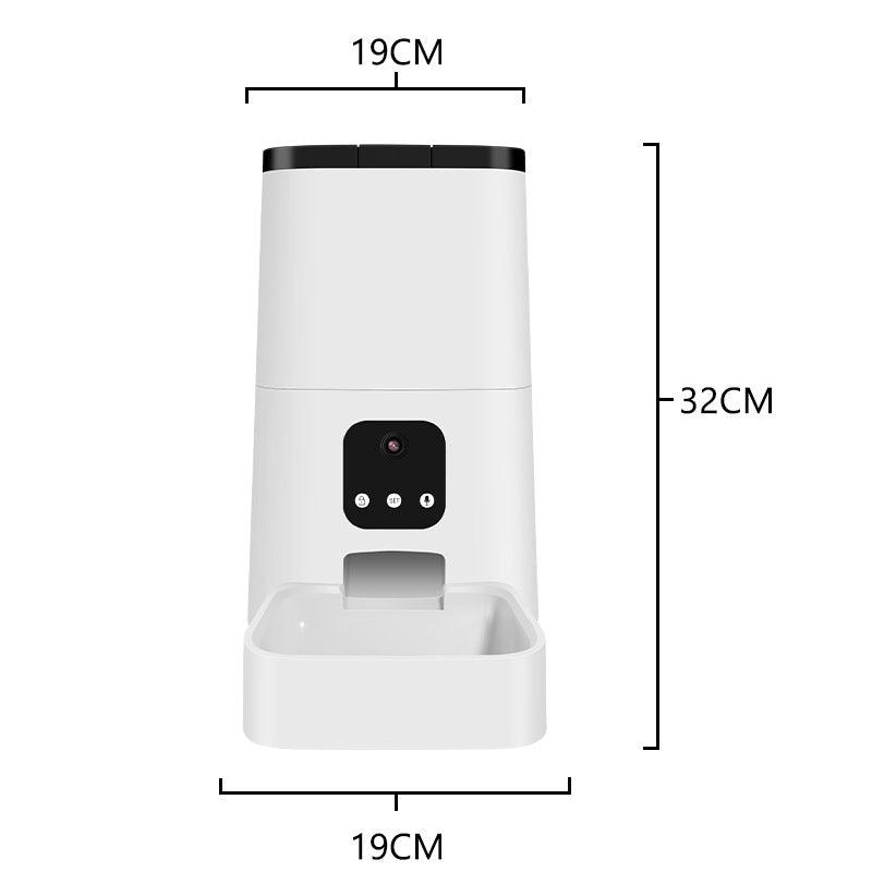 Intelligent Timed And Quantitative Fully Automatic Pet Feeder - Pampered Pets