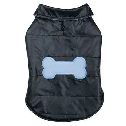 Blue Snow Puff Pet Vest | Pampered Pets