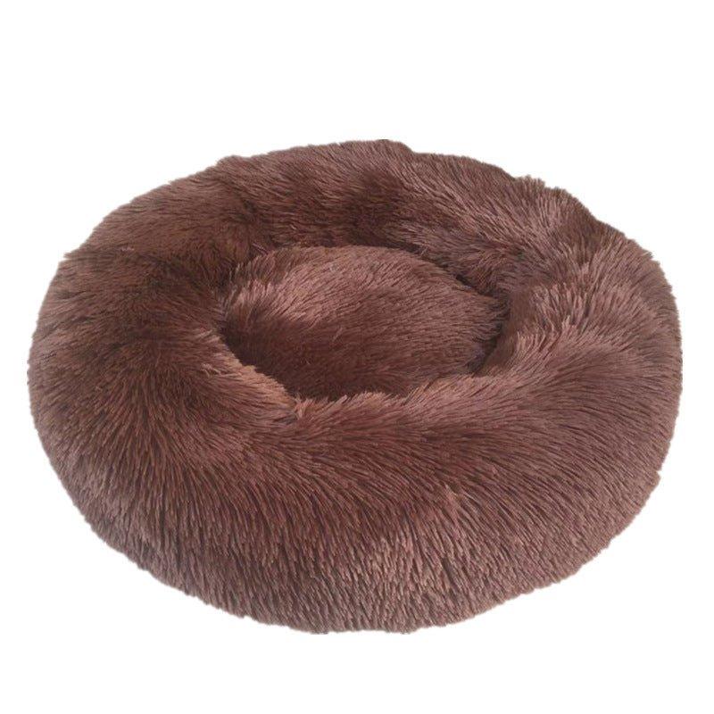 Round plush kennel - Pampered Pets