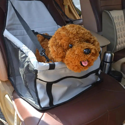 Folding Hammock Protector Dog Car Front Seat Cover Pet Carriers Mesh Bags Caring Cat Basket Waterproof Pets Travel Mat Handbag - Image #9
