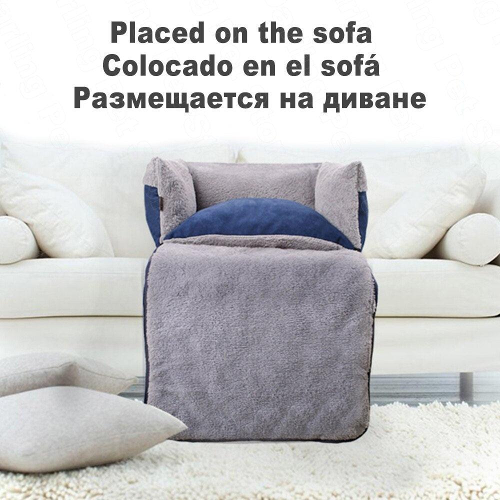 Pet Dog Bed for Dogs House for Cat Basket Panier Dog Beds Cushion Mat Blanket Pets Lounger for Dogs Pet Products for Dogs - Pampered Pets