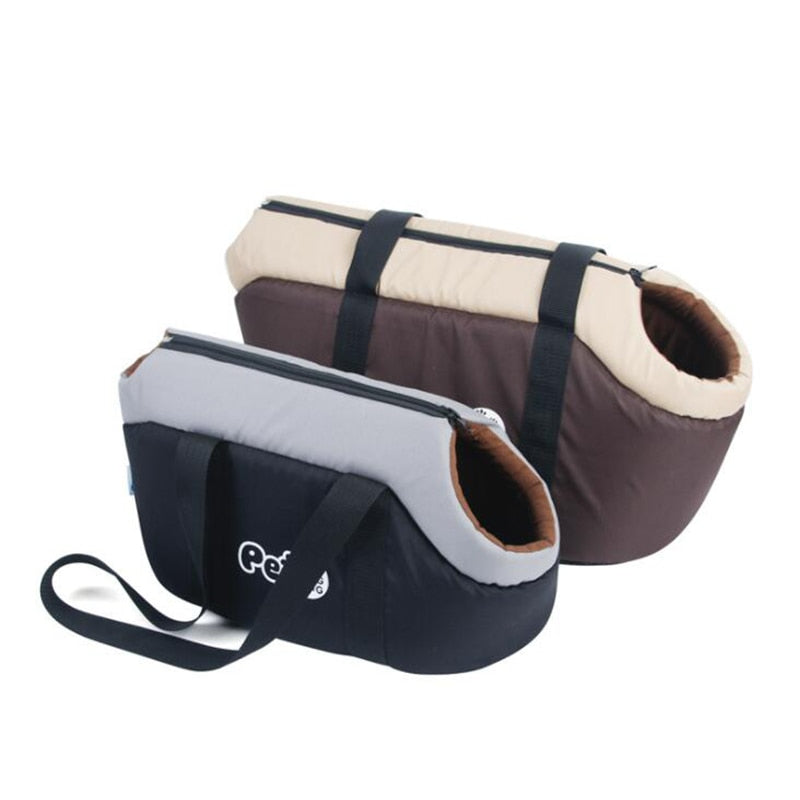 Portable Pet Single Shoulder Bags Oxford Sponge Warm Dogs Carrier Handbag For Pets Soft Outdoor Travel Puppy Bag Dog Products | Pampered Pets