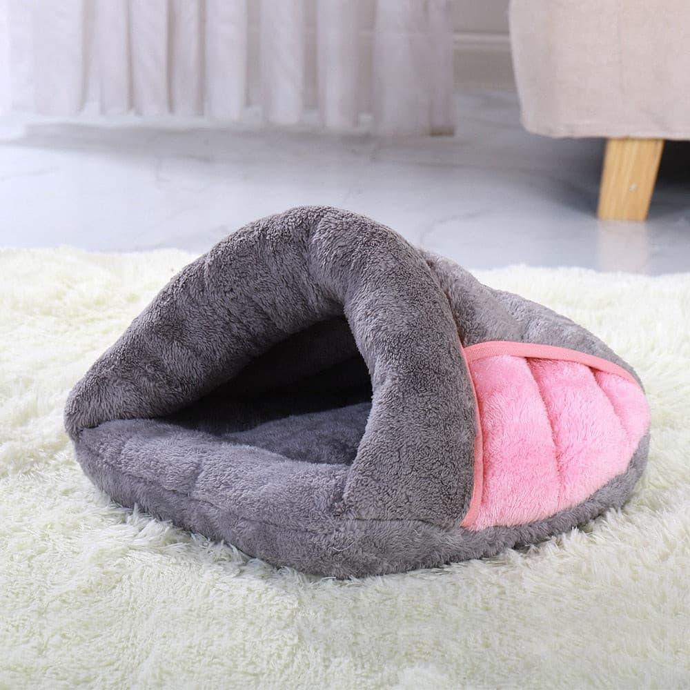 Warm Cat Bed Pet Puppy Cat House Winter Dog Cat Cushion Mat - Pampered Pets