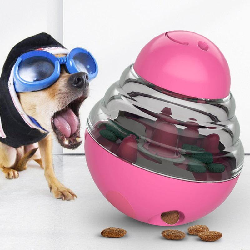 Interactive Dog Toys Leakage Food Cat Toy Food Dispenser For Dogs improve intelligence Pet Toy Playing Training Pet Supplies New - Pampered Pets