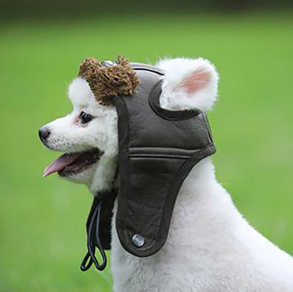 Winter Warm Pet Dogs Hat Puppy Warm Comfortable Handsome Poilt Cap Autumn Winter Cashmere | Pampered Pets