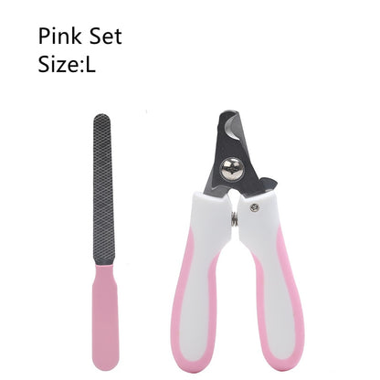 Pet Grooming Scissors Dog Cats Supplies Pet Nail Clipper Pet Accessories Animal Trimmers Nail File Claw Cutters Cut The Nails - Pampered Pets
