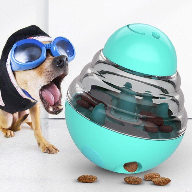 Interactive Dog Toys Leakage Food Cat Toy Food Dispenser For Dogs improve intelligence Pet Toy Playing Training Pet Supplies New - Pampered Pets