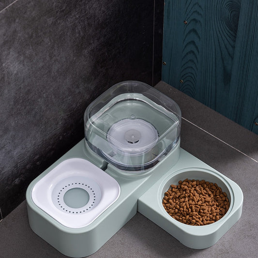 1.5L Pet Dog Cat Bowl Automatic Feeder Fountain Water Drinking for Dogs Indoor Kitten Puppy Bowls Feeding Container Pet Supplies - Pampered Pets